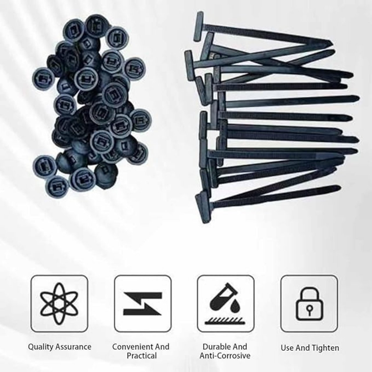 CableTies, najlonske vezice za automobilske i univerzalne namjene (50 kom) - Image 2