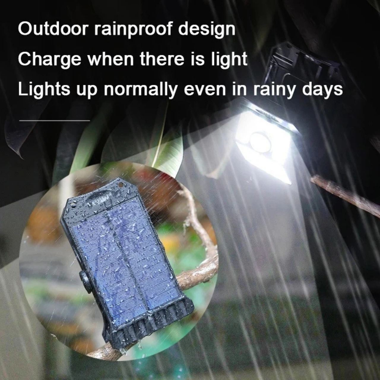 DeckClip, solarno vrtno svjetlo s klipom i senzorom pokreta