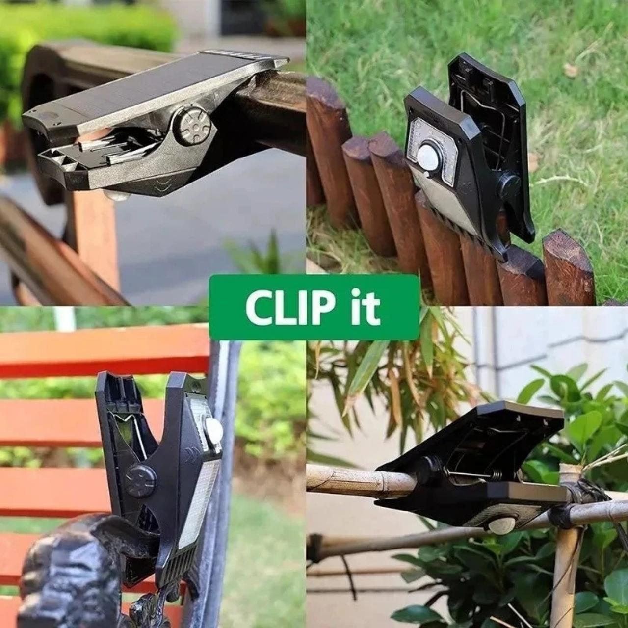 DeckClip, solarno vrtno svjetlo s klipom i senzorom pokreta - Image 5