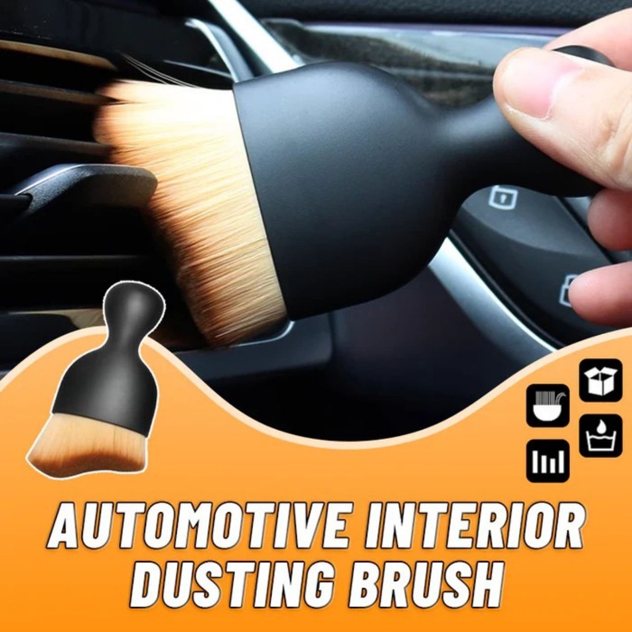 Dustco, četka za čišćenje unutrašnjosti automobila