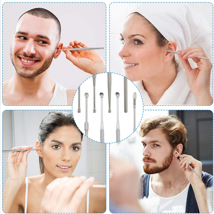 EarCleaningKit, 7-dijelni set s dodacima za sigurno čišćenje ušiju - Image 8