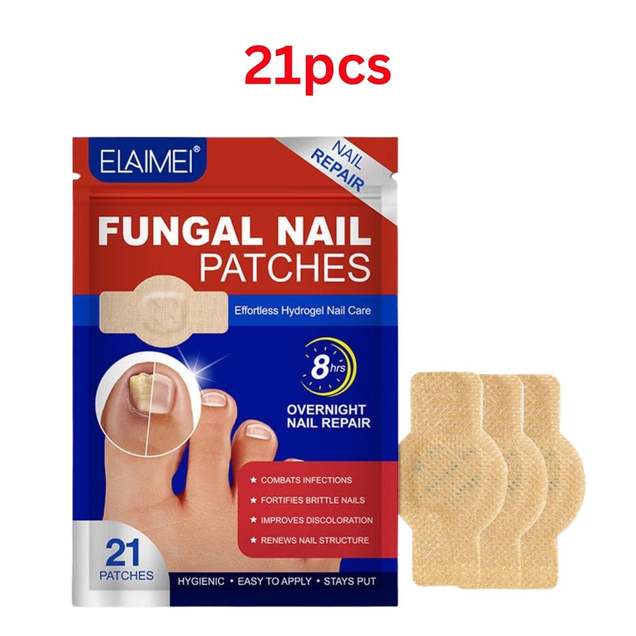 FungalPatches, kozmetički flasteri za njegu noktiju (21 kom.)