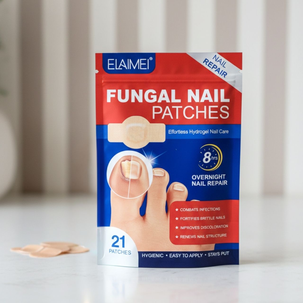FungalPatches, kozmetički flasteri za njegu noktiju (21 kom.) - Image 3