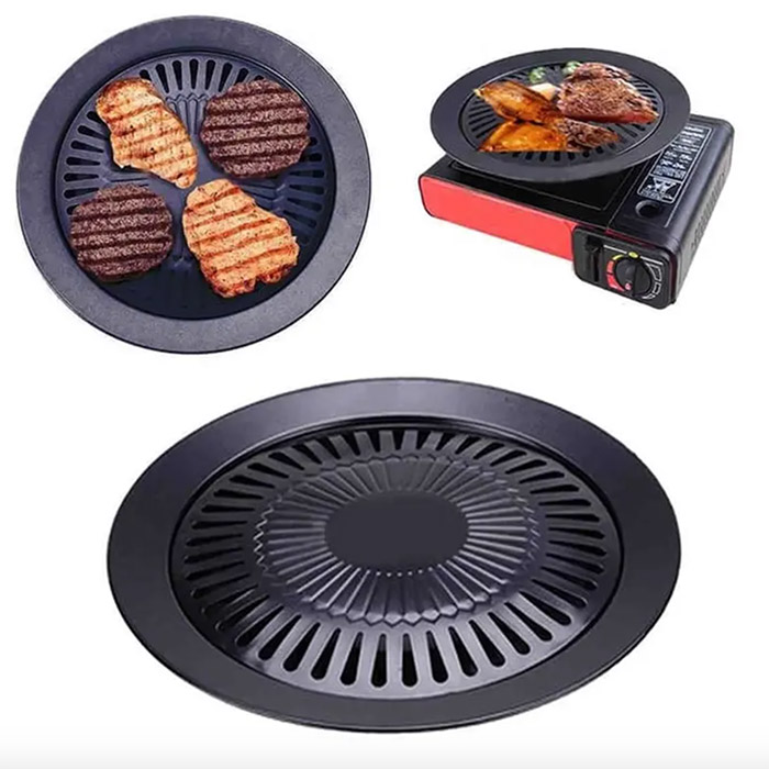 GrillPan, grill ploča koja se može koristiti vani ili unutra