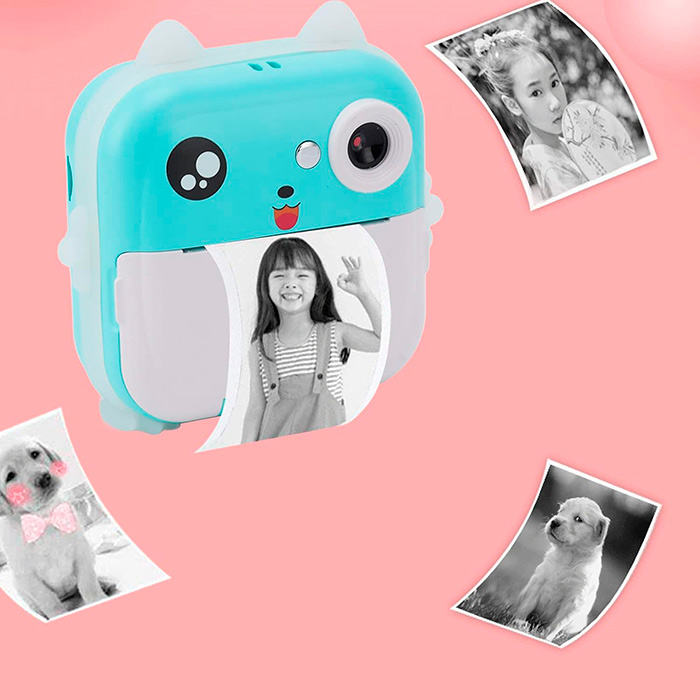 JumboPrintBundle – fotoaparat s ispisom + 7 rola papira i Micro SD kartica - Image 4