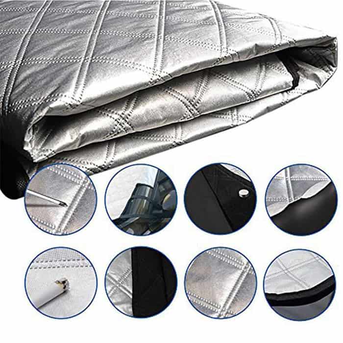 MagneticCarCover, zaštitni poklopac za vjetrobransko staklo s ugrađenim magnetima - Image 8