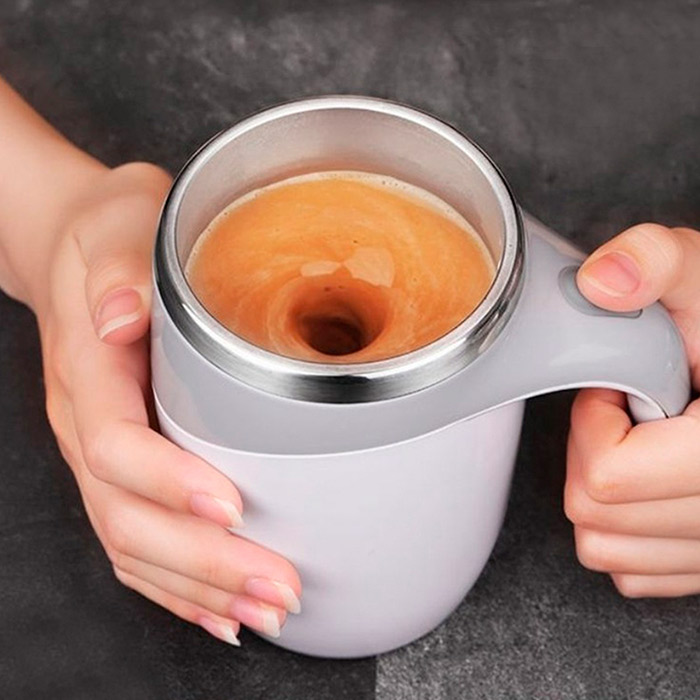 MixMug, termo šalica s gumbom za miješanje pića - Image 5