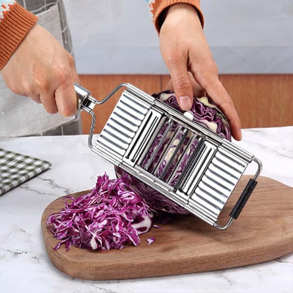 MultiSlicer, višenamjenski rezač povrća s ergonomskim držačem protiv klizanja i 3 različite oštrice - Image 7