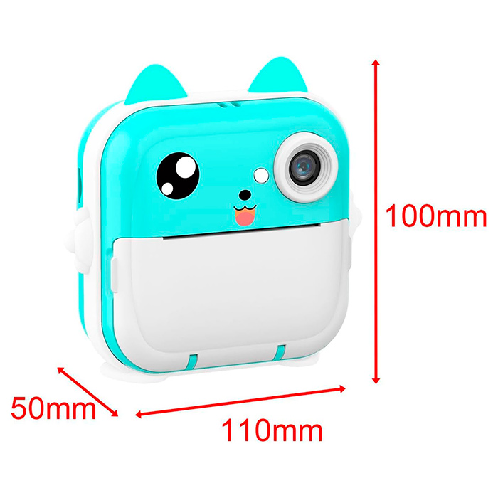 PrintBundle – fotoaparat s ispisom + 2 role papira i Micro SD kartica - Image 2