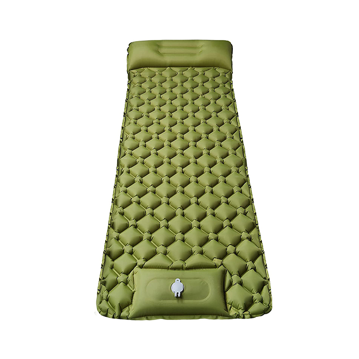 SleepMat, podloga na napuhavanje s prostorom za glavu