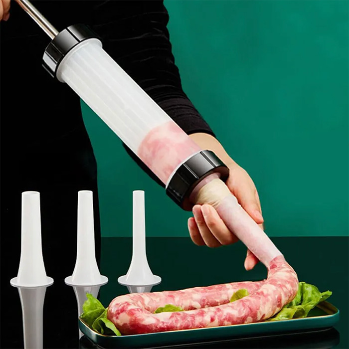 Stroj za punjenje kobasica iznimno je jednostavan za korištenje!