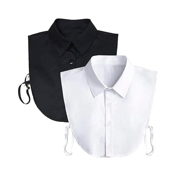 TopCollar, ženska košulja ovratnik (crno-bijeli)