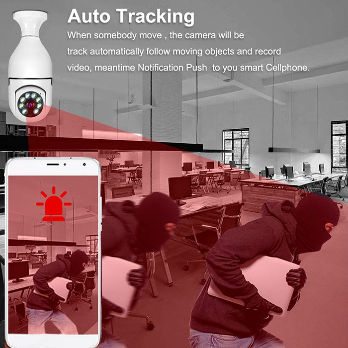 Automatski rad – kada sigurnosna kamera detektira kretanje, sprema video u aplikaciju i šalje upozorenje na vaš telefon!