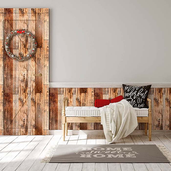 VintageWall, samoljepljiva naljepnica s izgledom prirodnog drva (300 x 45 cm) - Image 6