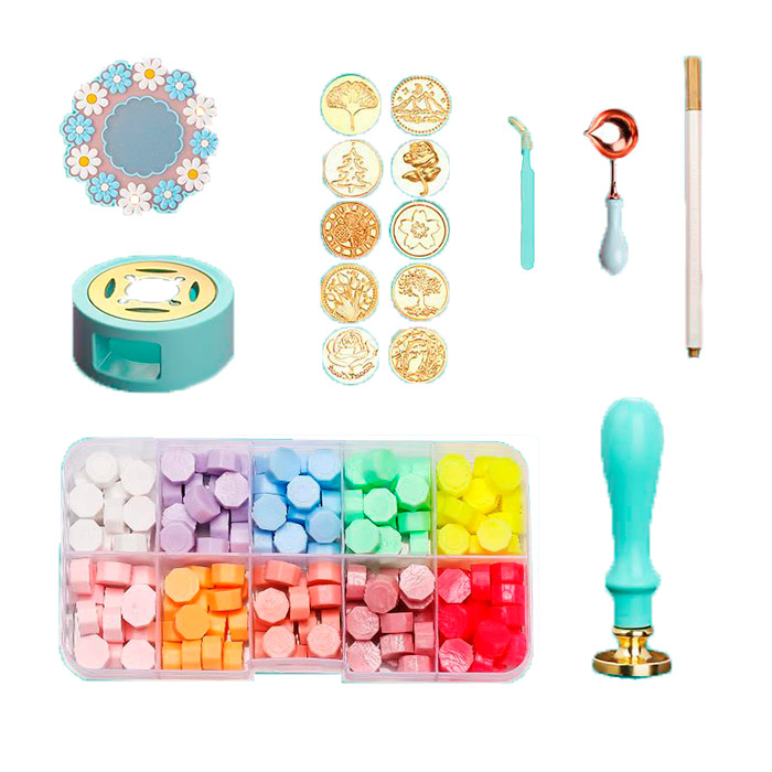 WaxKit, 17-dijelni set pečata